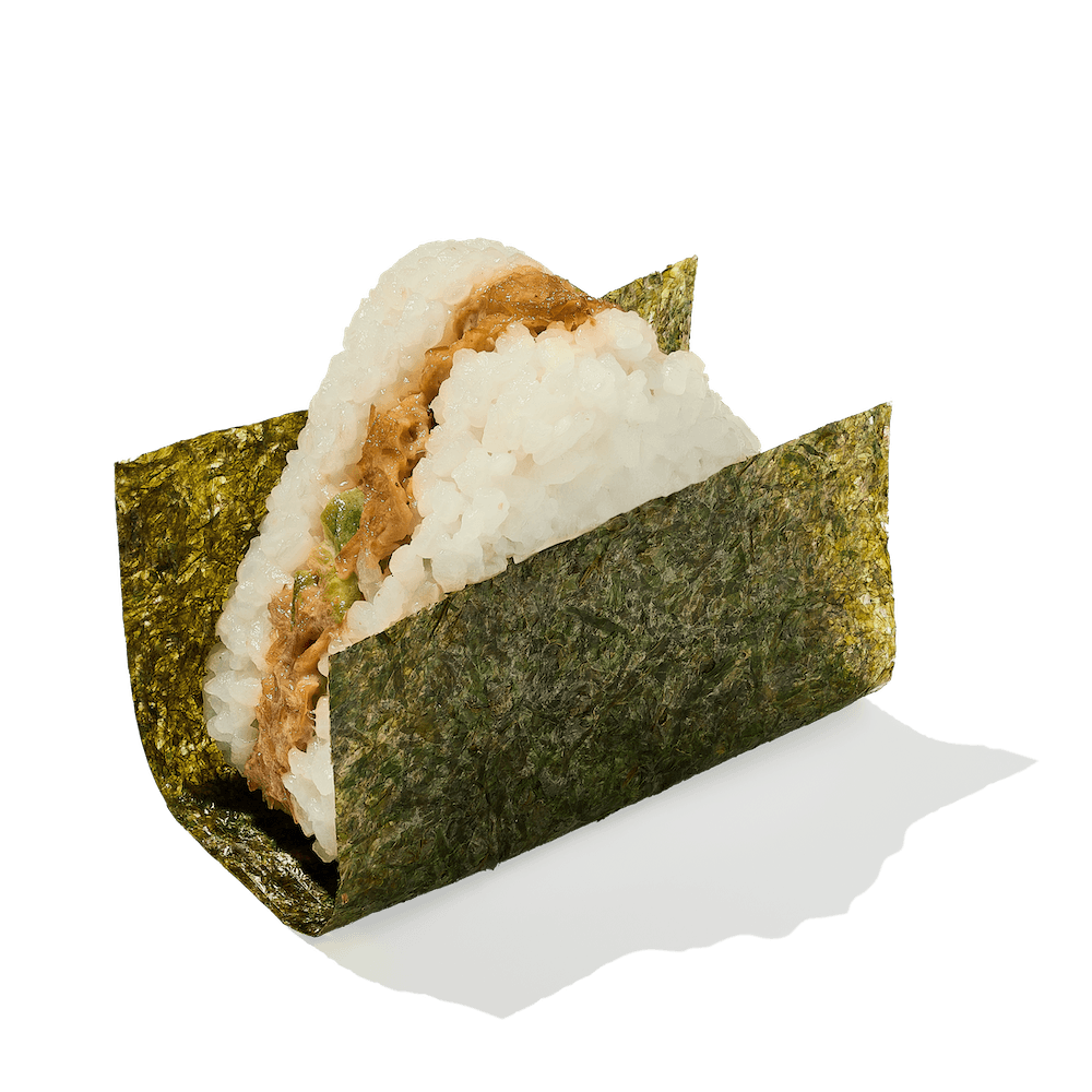 Onigiri cu porc